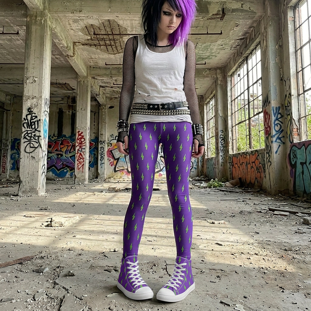 Electric Bolt Pop Scene Shoes