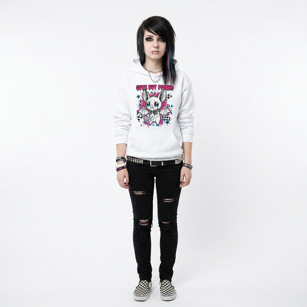 Cute But Psycho Bat Hoodie