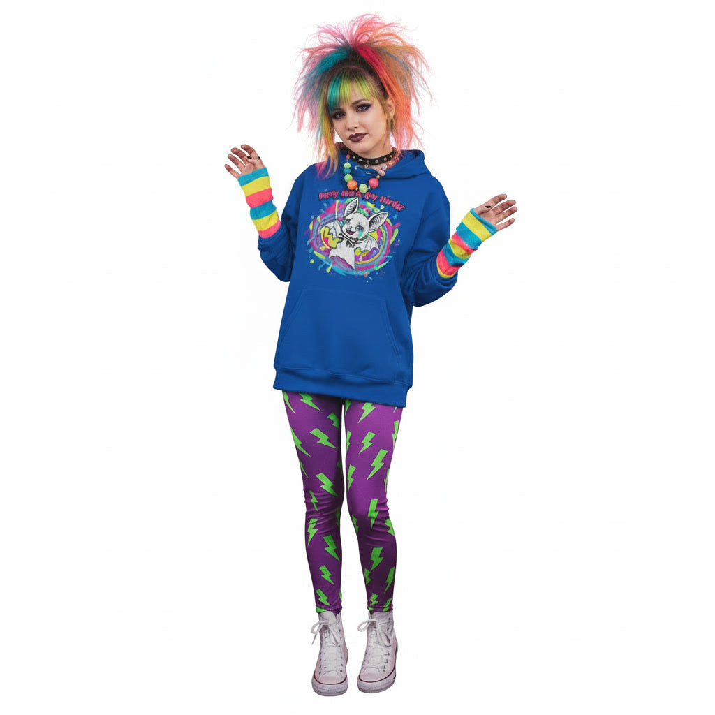 Electric Bolt Scene Leggings