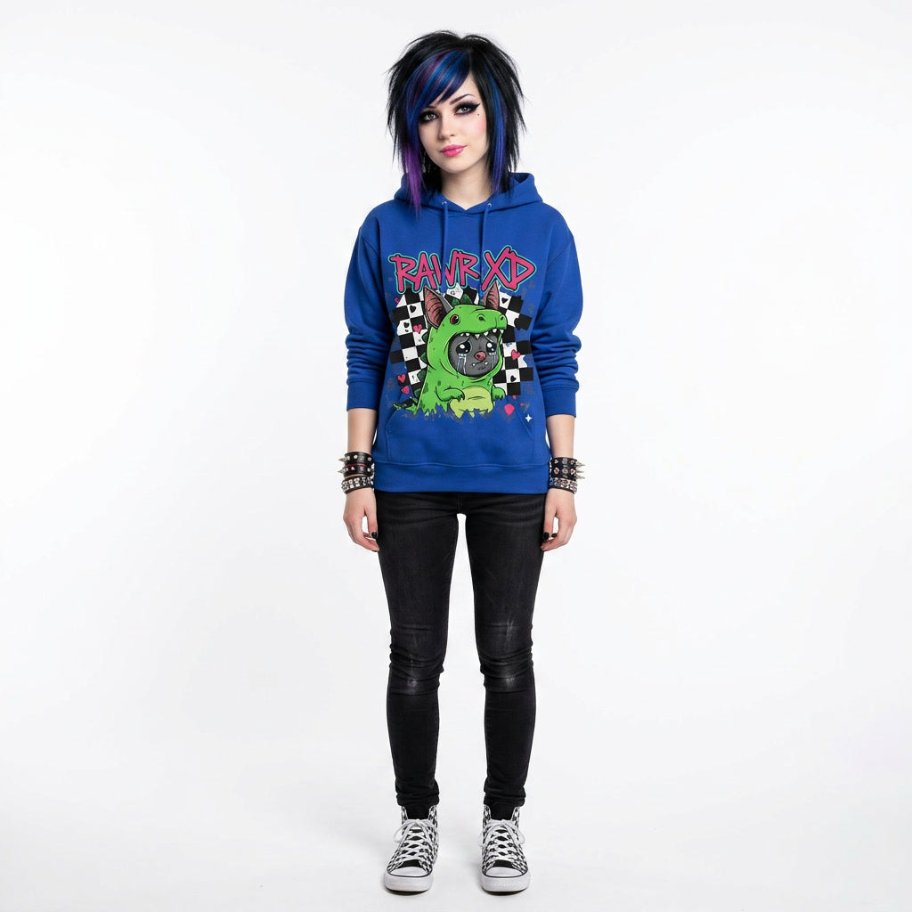 Rawr XD Dino Bat Hoodie